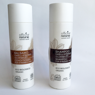 Review: Shampoo e Balsamo Officina Naturae per capelli Stressati | Gli Innovattivi